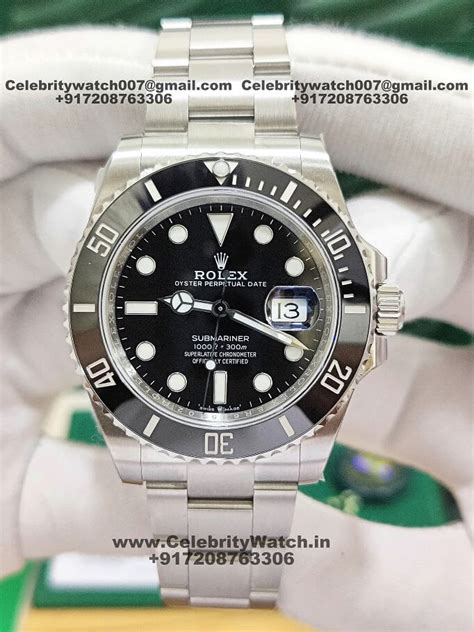 signs of fake rolex submarine|rolex submariner clone watch.